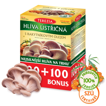 Hliva ustricovitá s rakytníkovým olejom