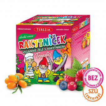 RAKYTNÍČEK vegánske želé s rakytníkom - divoké ovocie