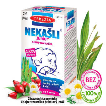 NEKAŠLI Junior sirup na kašeľ