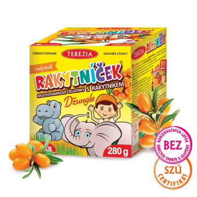 RAKYTNÍČEK multivitamínové želatínky s rakytníkom - DŽUNGĽA