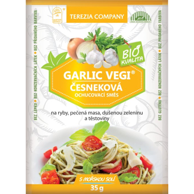 Cesnaková ochucovacia zmes GARLIC VEGI BIO 35g