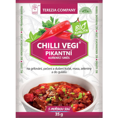 E-shop Pikantný koreniaci prípravok CHILLI VEGI BIO 35g