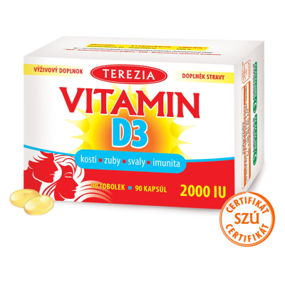 E-shop Vitamín D3 2000 IU 30 kapsúl