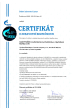 Certifikát o zdravotní bezpečnosti Státního zdravotního ústavu